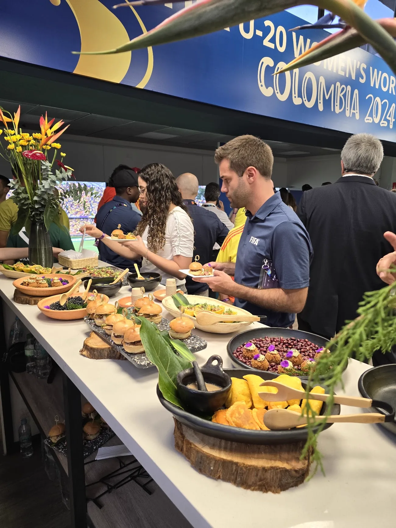 Operación de catering en el Mundial FIFA Sub 20